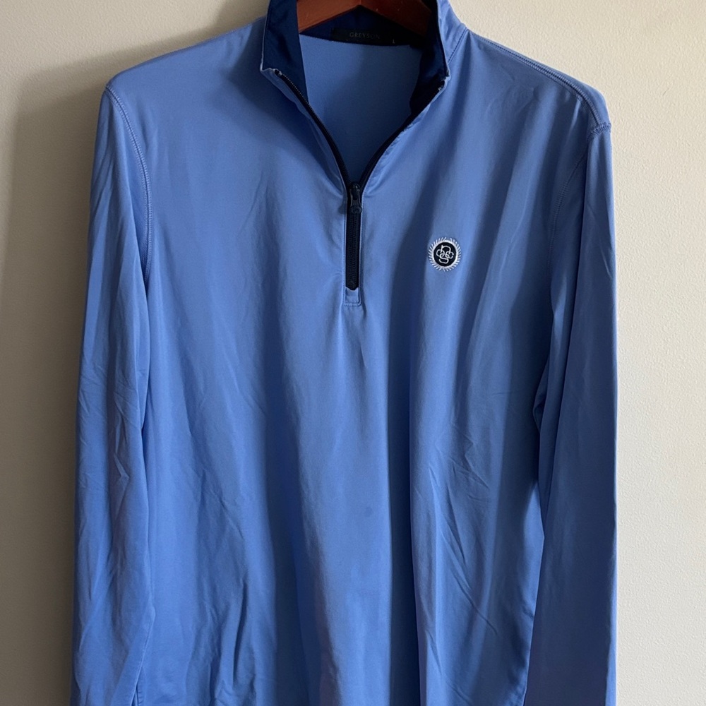 Greyson Light Blue Quarter-Zip Pullover